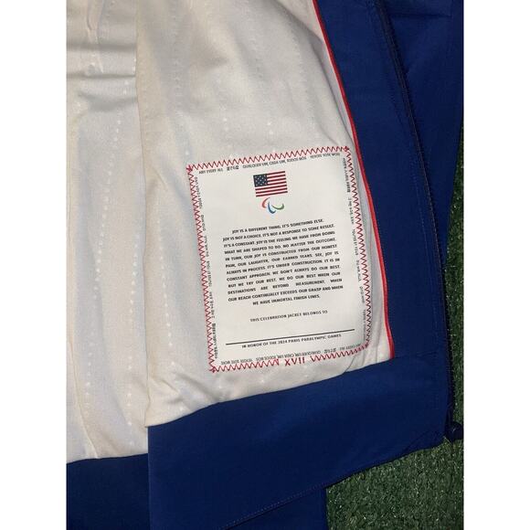 Nike Women’s XL Paris 2024 Paralympic Team Issued USA Olympic Jacket DZ3573-492 - Picture 7 of 12